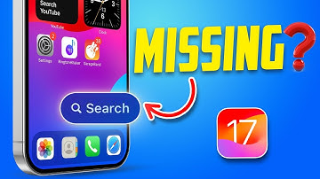 Solving Spotlight/Search Missing on  iPhone | how to Solve Search not working after IOS 17