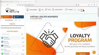 Video sms active com   How to register and top up your balance on the SMSActivate screenshot 2