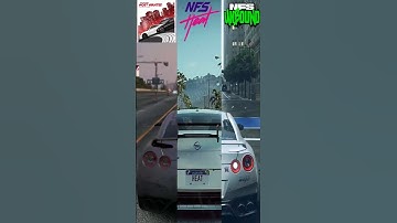 GTR Comparison – Most Wanted 2012 vs Heat vs Unbound 🔥 #nfsunbound #nfsgamers #gtr35  #nfsheat
