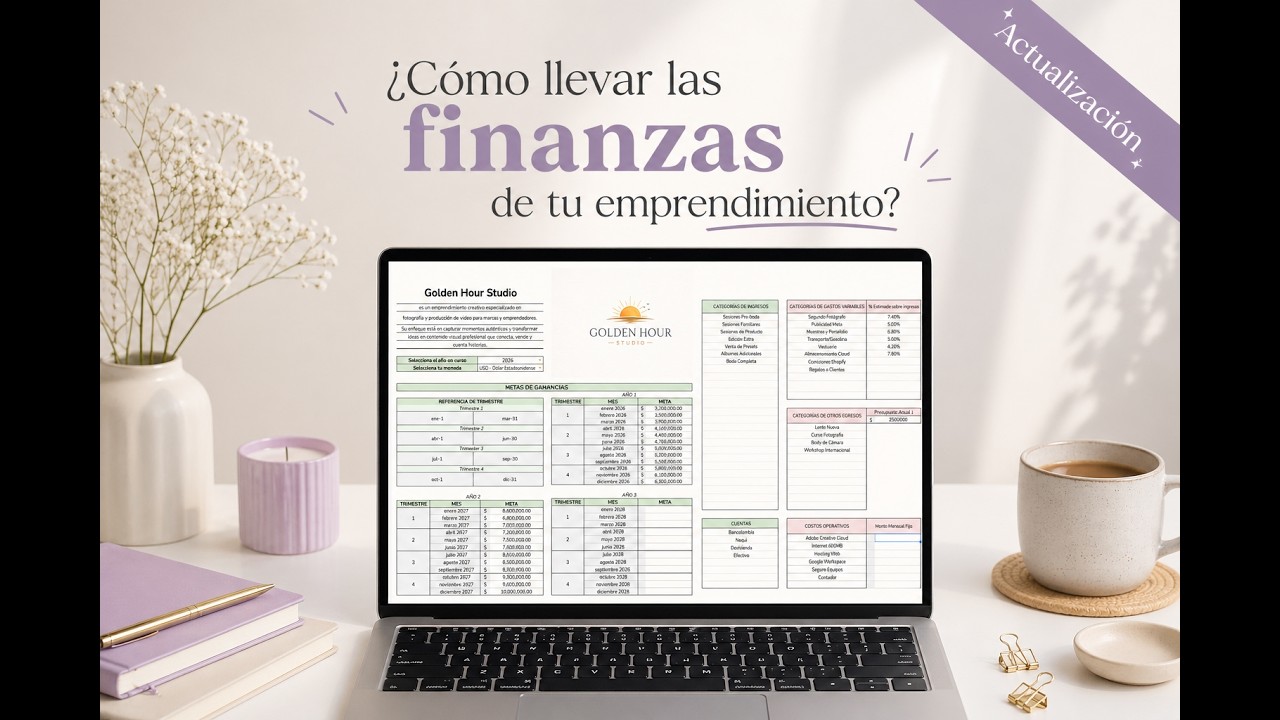 Cómo Llevar las Finanzas de tu Emprendimiento en Google Sheets ...