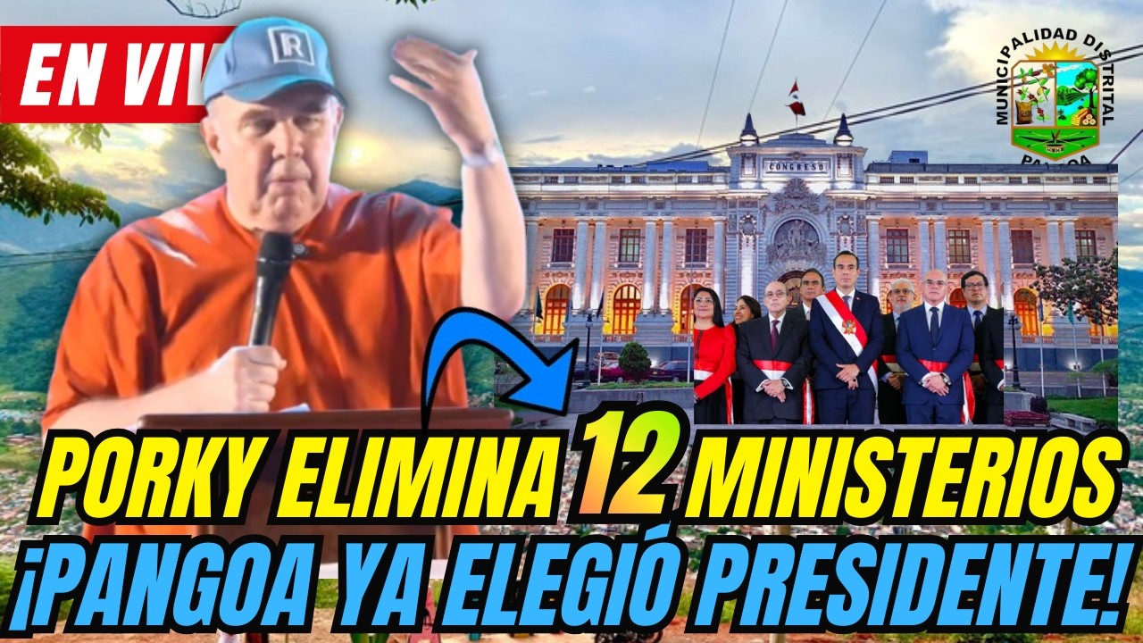 💥 ¡PANGOA YA TIENE PRESIDENTE! | Rafael López Aliaga Mitin Político desde Satipo