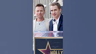 Hayden Christensen honors Ewan Mcgregor at the Hollywood walk of fame thumbnail