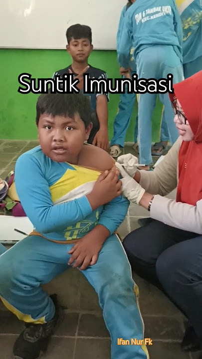 Suntik Imunisasi SD - Lucu #viral #shorts #imunisasi #masasekolah