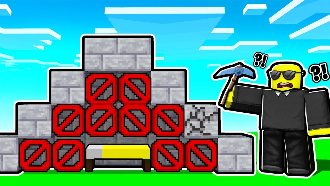 Using Barriers to CHEAT in Roblox Bedwars