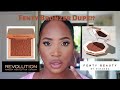 FENTY BEAUTY BRONZER DUPE?!! NEW MAKEUP REVOLUTION SCULPTING BRONZER!!