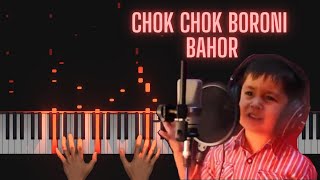 Chok Chok Boroni Bahor - чаки чаки борон | Piano Cover Resimi