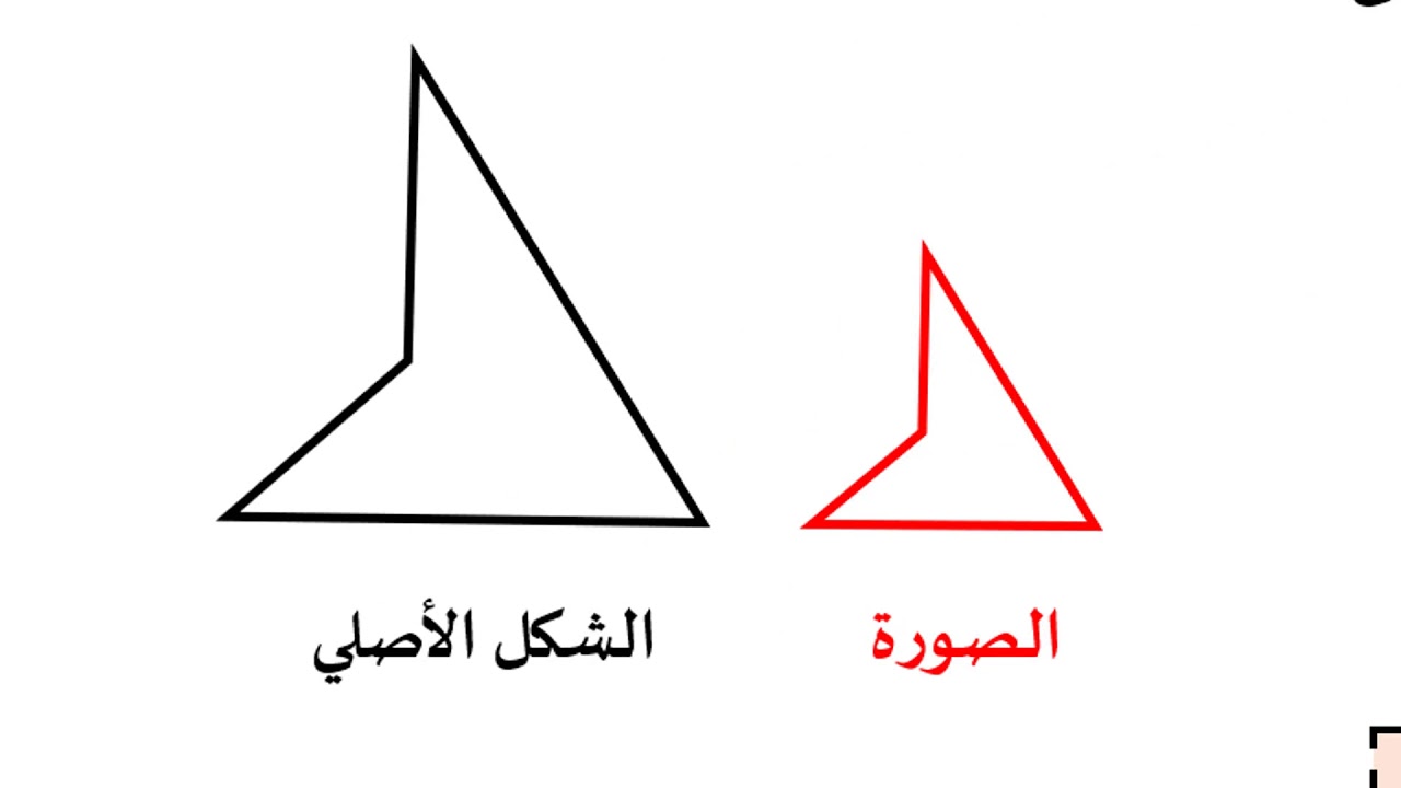 الصف التاسع  الرياضيات الانعكاس 1