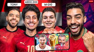 Morocco vs Egypt | TOP content creators in efootball