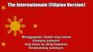 The Internationale (Filipino Version With Lyrics) Resimi