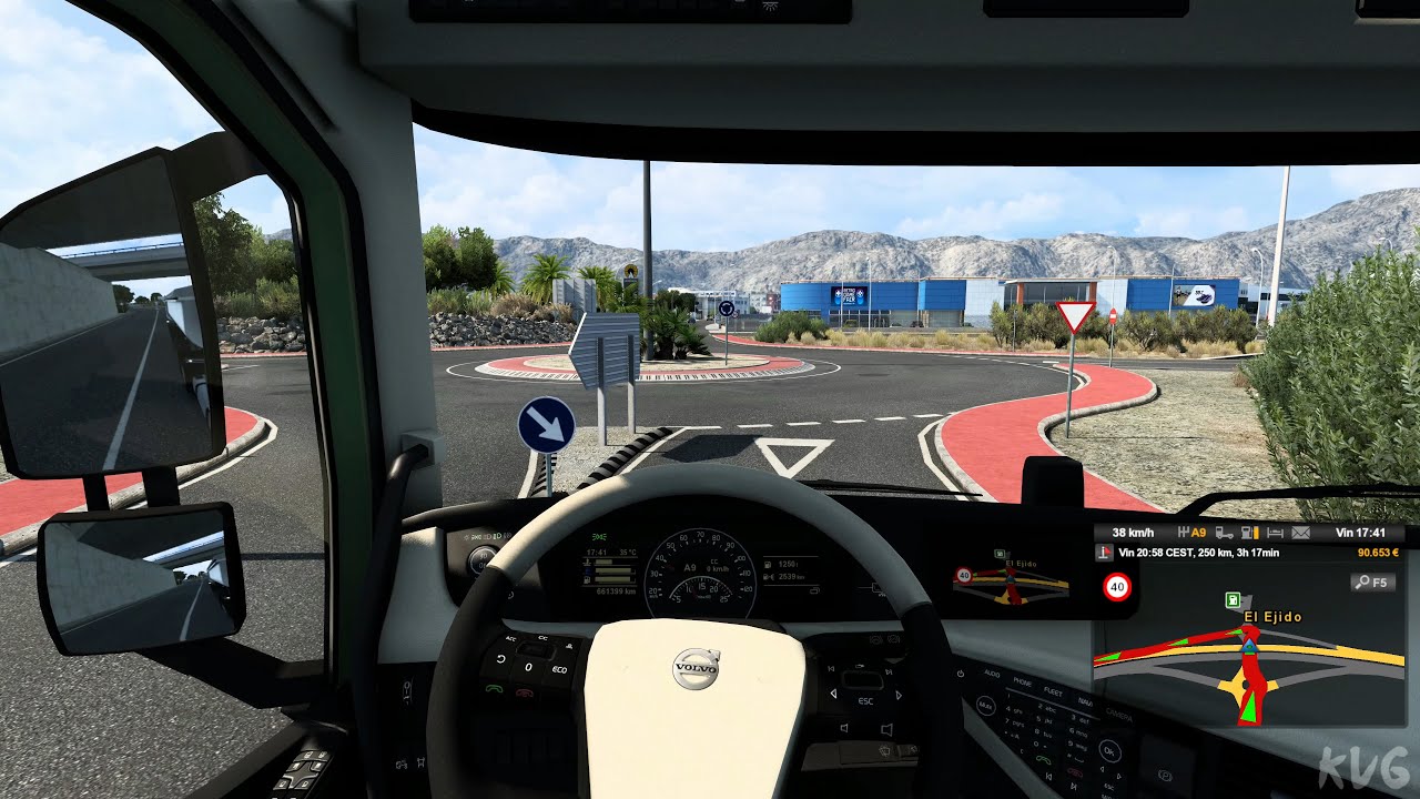 Euro Truck Simulator 2 - El Ejido to Cordoba - Iberia Gameplay (PC UHD) [4K60FPS]