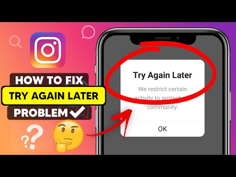 fix instagram try again later fix instagram try again later