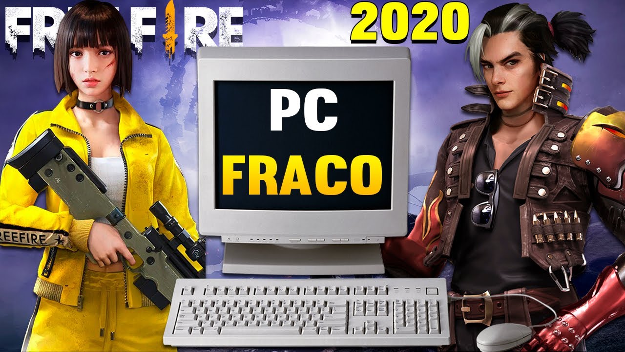 Como Jogar Free Fire no PC FRACO - Atualizado ( Sem Virtualização