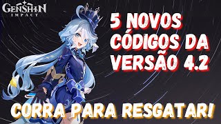 Genshin Impact BR on X: Códigos de Resgate do Programa Especial