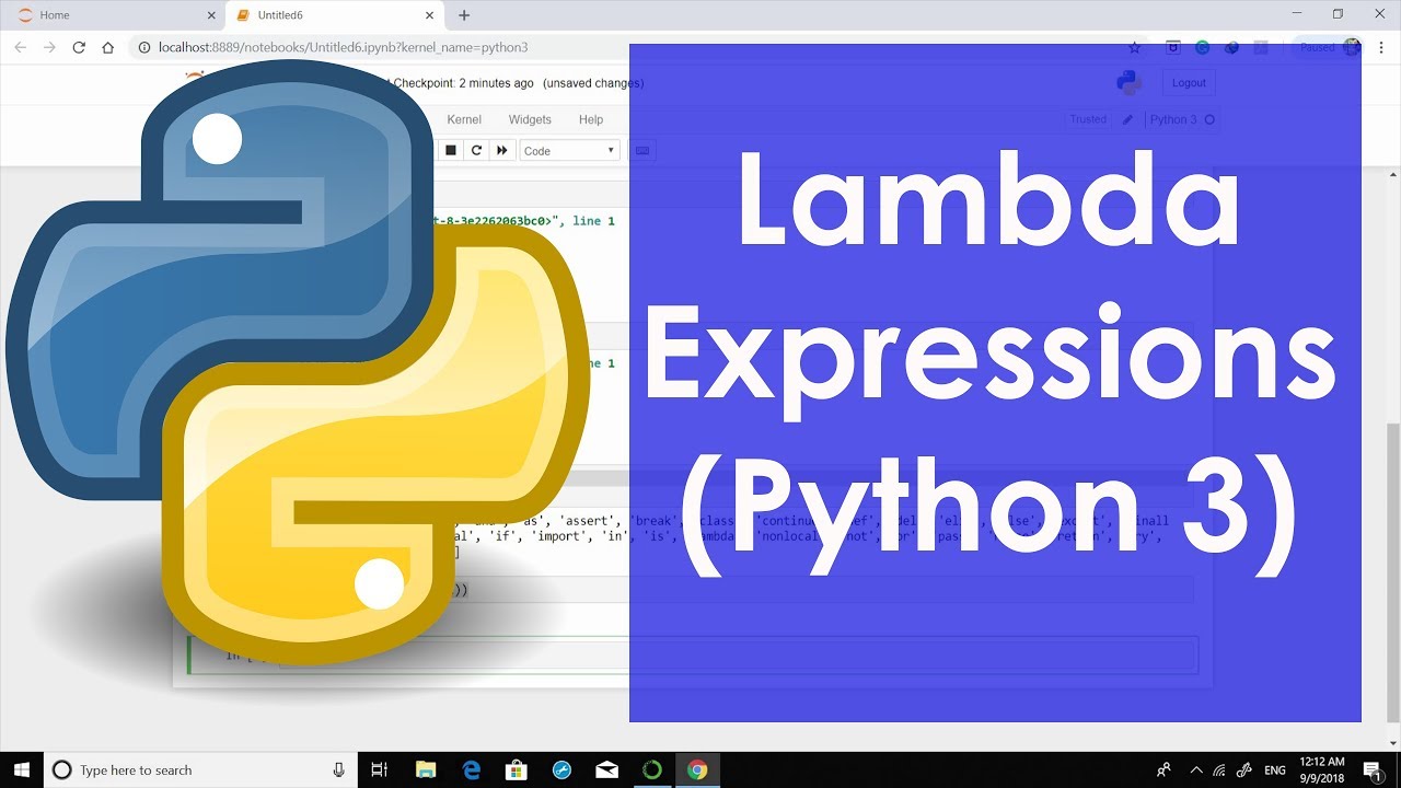 python lambda assignment expression