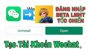 Hướng dẫn Tạo Tài Khoản Wechat Đăng nhập LMHT Tốc Chiến | Create Account WeChat Login LOL WR