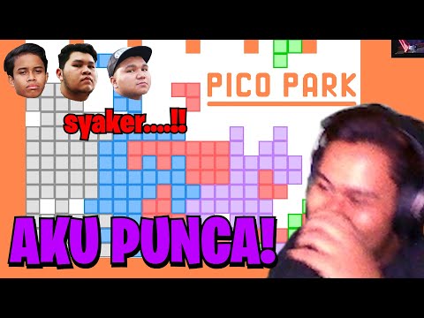 Booo~ SYAKER PUNCA LA SIOT!!😒 - PICO PARK (MALAYSIA) W/ OOHAMI, UKILLER, JOEWS & UNSPECIAL!