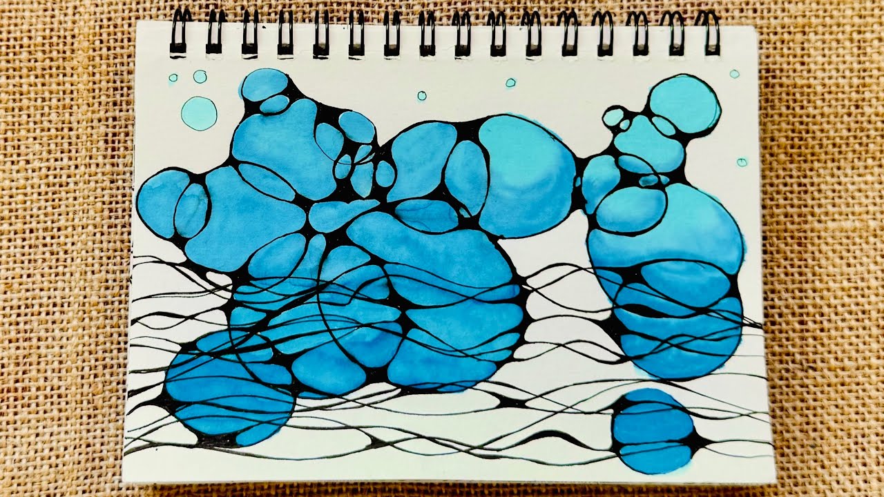 Floating through calm, one blue bubble at a time ✨ A little blue for healing ✨ @_lazybliss_ 