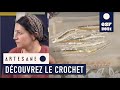 Découvrez le crochet de Lunéville avec Marie-Laure en direct du salon CSF