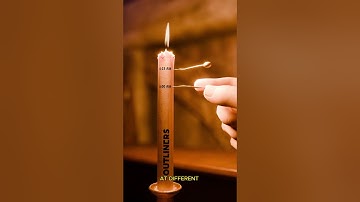 How Candle Clocks Used to Work 😳