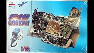 ESCI 1/12 F-16 Cockpit - YouTube