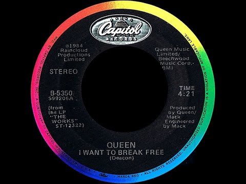 Queen ~ I Want To Break Free 1984 Disco Purrfection Version
