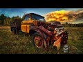 Abandoned dump truck 2016. Old abandoned trucks. Forgotten vehicles. Deserted cars