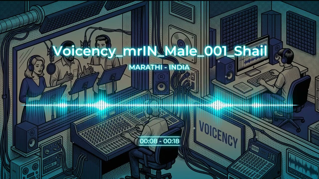 Marathi Male Voice - Voicency_mrIN_Male_001_Shail