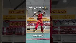 540 Outside Kick 🦵🌪️ #martialarts #kungfu #wushu #explore