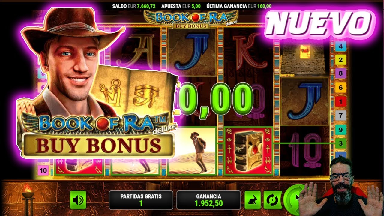🔴 BOOK OF RA DELUXE BONUS BUY 📕 | APUESTA 10 + COMPRAS BONOS |NOVOMATIC GREENTUBE| LOCO TRAGAPERRAS