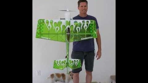 Precision Aerobatics Addiction Maiden Flight Video at 1:10