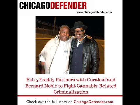 Interview with Hip Hop Icon, Fab 5 Freddy and Bernard Noble on Cannabis Decriminalization.