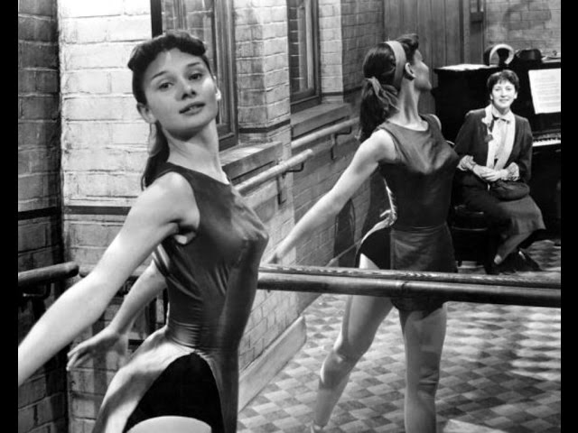 RARE - Dancing Audrey Hepburn in The Secret People - 1952 (HD) class=