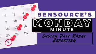 People Counting Custom Date Range Reporting
