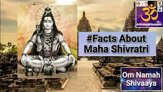 Facts About Maha Shivaratri