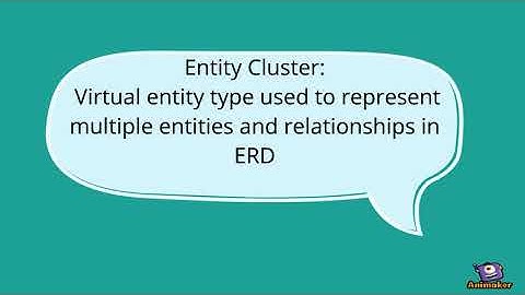 Database Chapter 5 ADVANCED DATA MODELLING