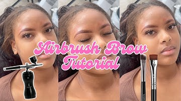 Airbrush Brow Tutorial