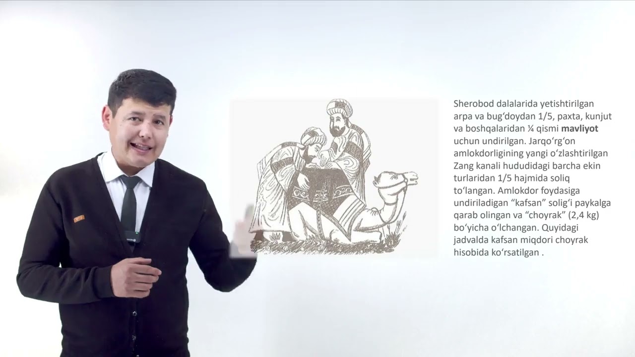 Sharqiy Buxoro bekliklarida soliq tizimi