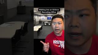 How Airforce recruiting be like #comedy #viral #ytshorts #military #funny #skit #tiktok #jokes #lol