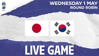 LIVE | Japan vs. Korea | 2024 IIHF Ice Hockey World Championship | Division I  Group A