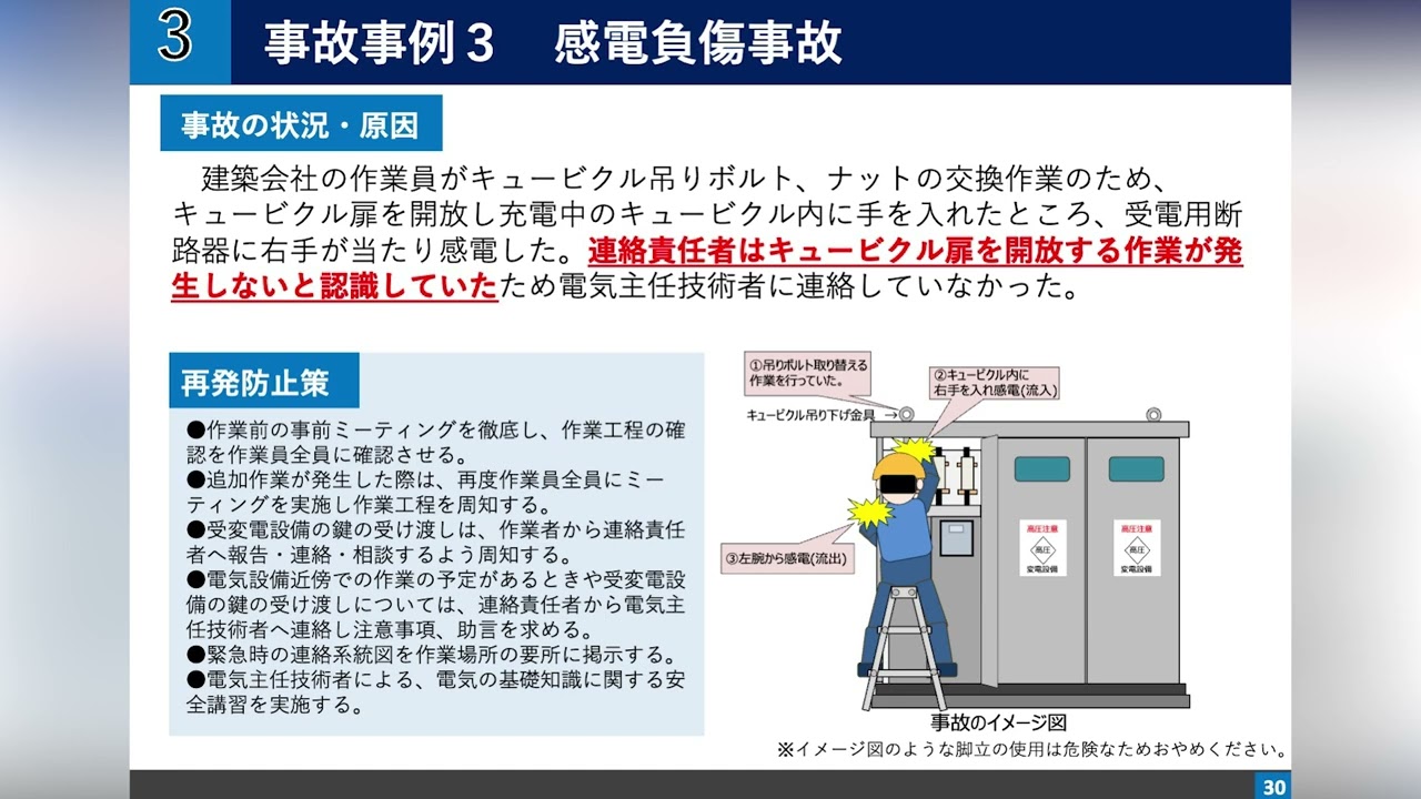3．事故事例」 - YouTube