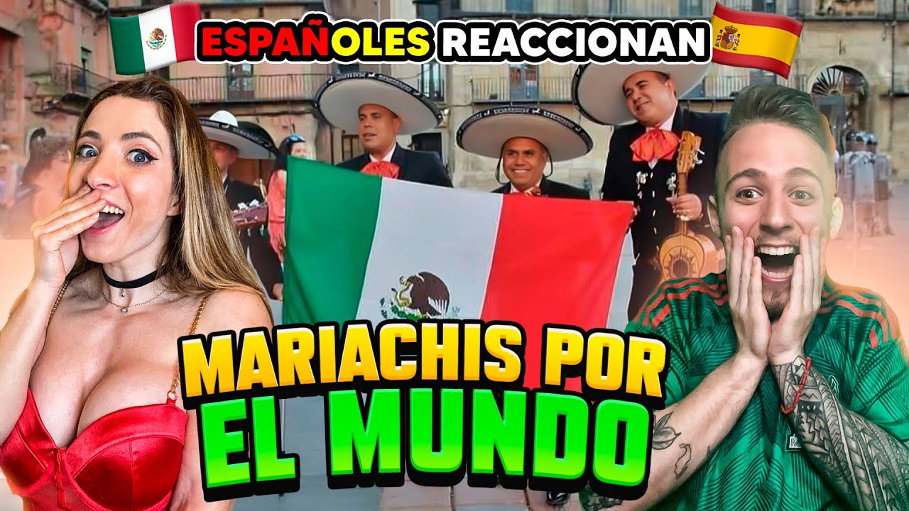 ESPAÑOLES REACCIONAN a LAS MEJORES PRESENTACIONES de MARIACHIS MEXICANOS del MUNDO!