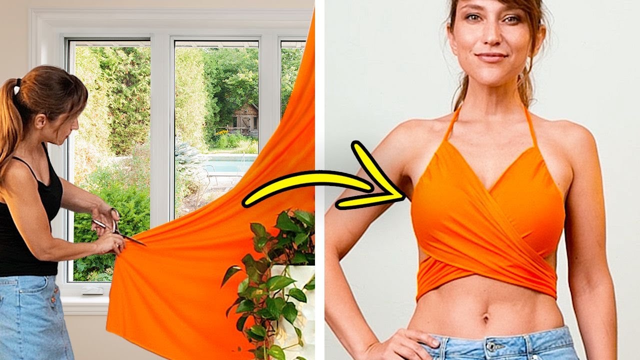 ٣١ من الأشغال اليدوية لتحويل أي شيء إلى ملابس عصرية