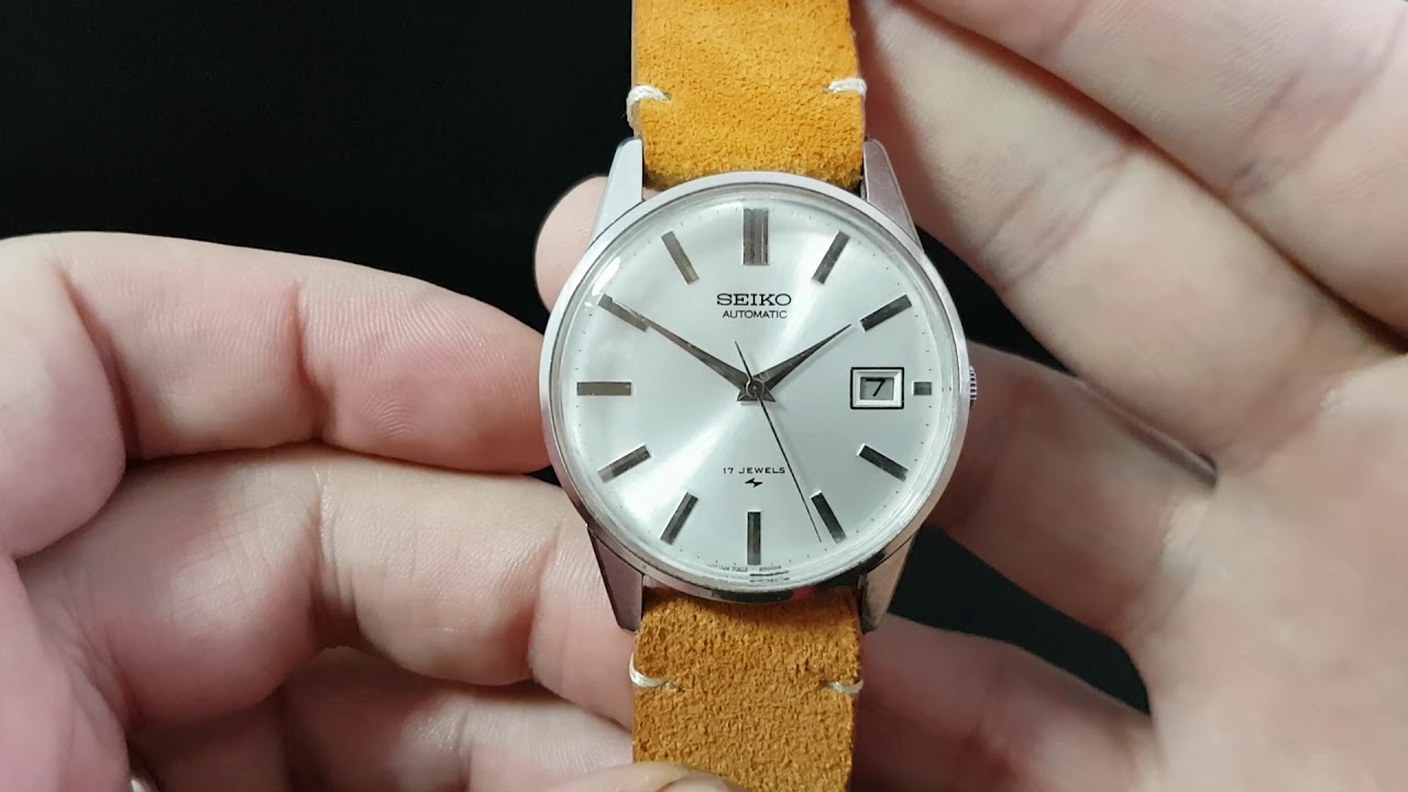 1972 Seiko men's vintage watch model 7005-2000 - YouTube