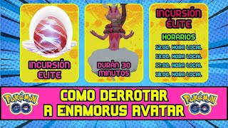 Como derrotar a Enamorus en Incursiones Élite #pokemongo