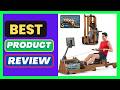 Water Rowing Machine for Home Use, WENOKER Foldable Wooden Rower