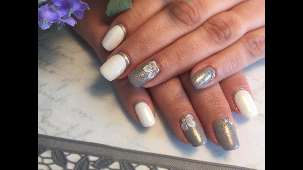 Gelnägel Schnell Auffüllen Design Mit 4d Nailart Und Pigmenten