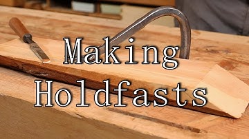 Blacksmith forging Wood Workers HOLDFAST