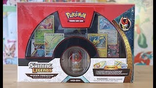 Opening A Shining Legends Super Premium Collection Box - YouTube
