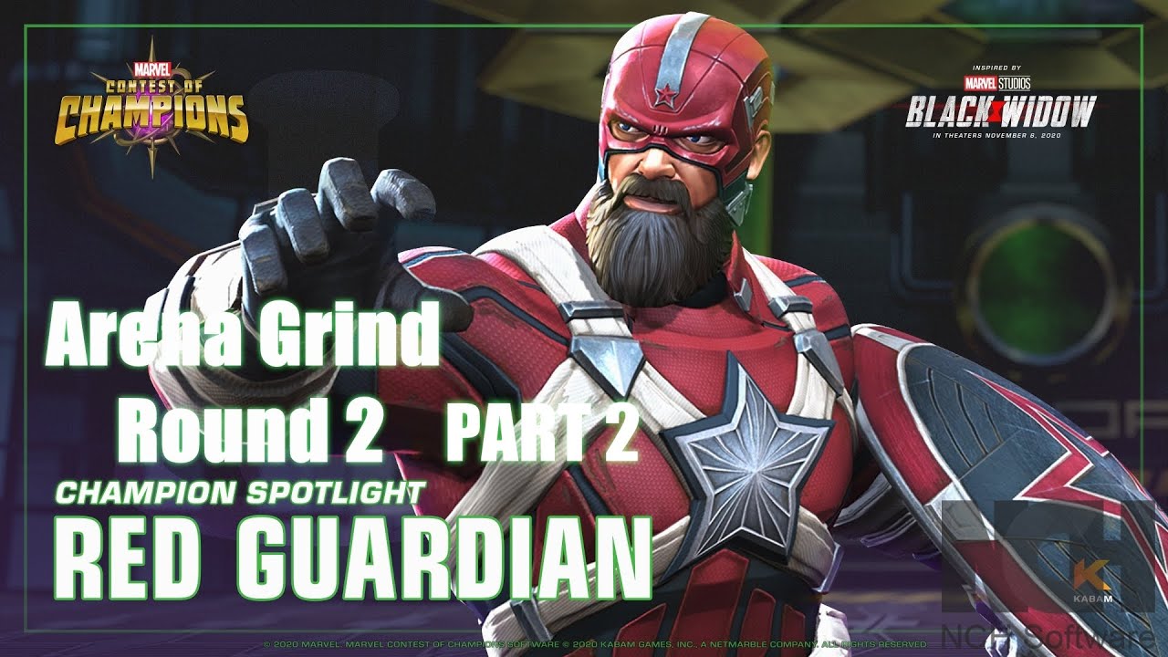 Red Guardian Arena Grind Round 2 Part 2 COMRADE Marvel Contest of
