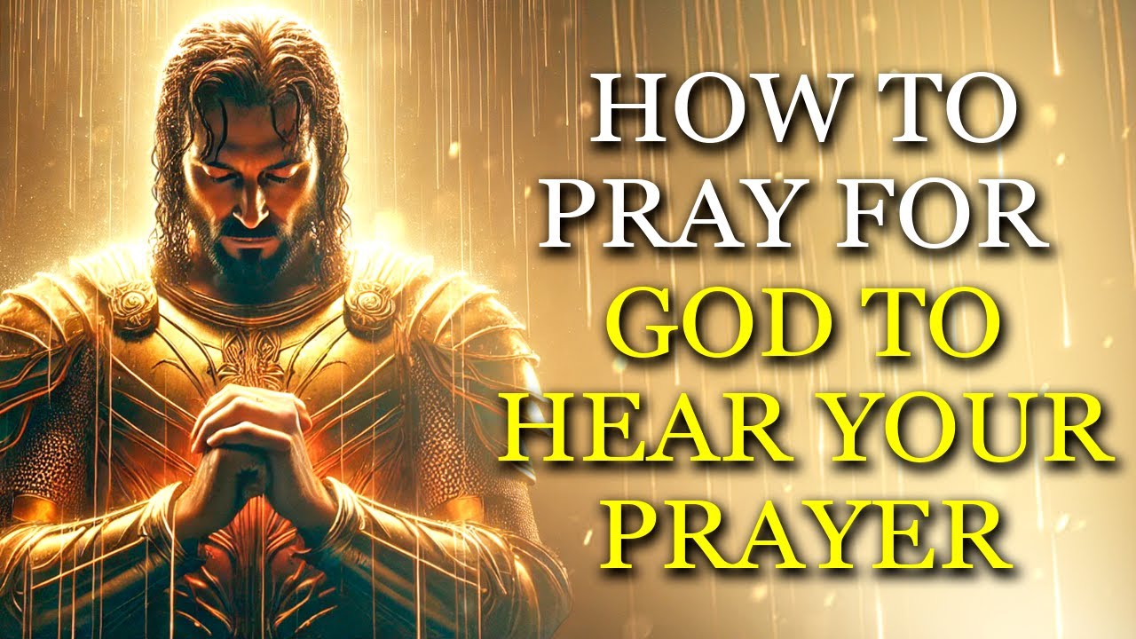 JESUS REVEALED How to PRAY the RIGHT WAY for God to ANSWER Your PRAYER ...